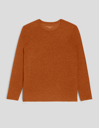 rust mens long sleeve shirt