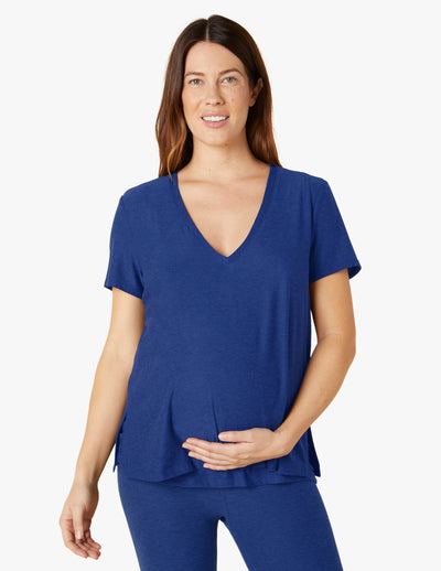 Featherweight Cozy Cover Maternity Nursing Tee Image 2