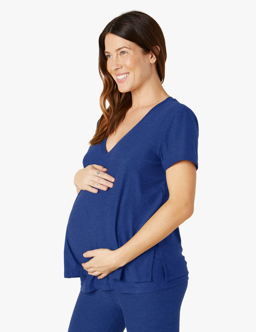 Featherweight Cozy Cover Maternity Nursing Tee Featured Image