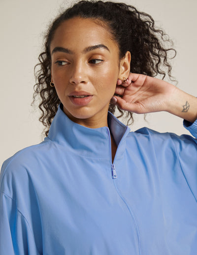 Stretch Woven In Stride Half Zip Pullover Image 6