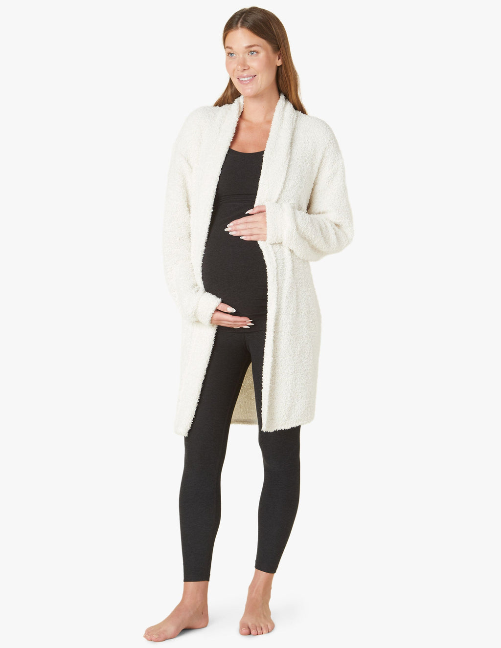 Cloud Cover Maternity Cardigan Secondary Image