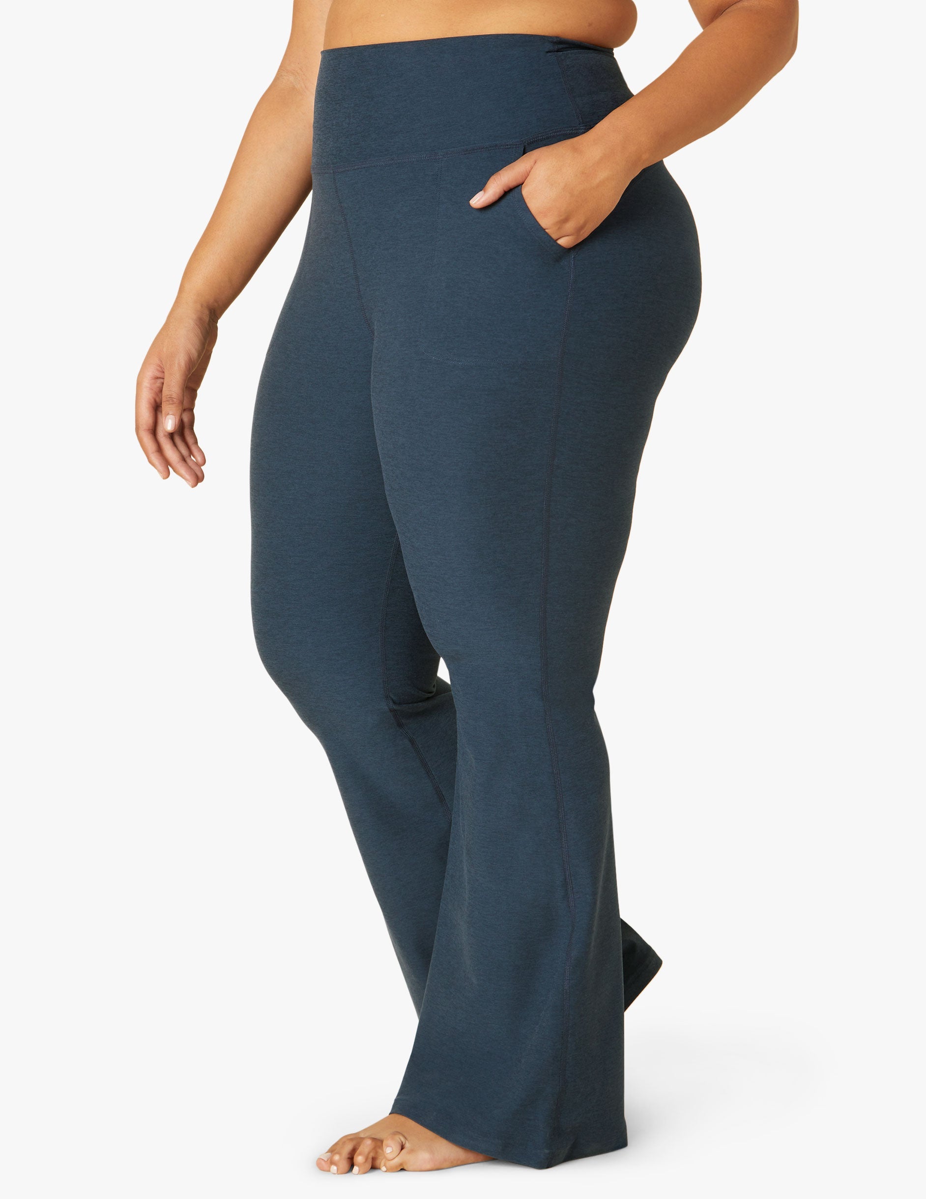 Beyond Yoga Plus Size Spacedye All Day Flare High Waisted Pant at   - Free Shipping
