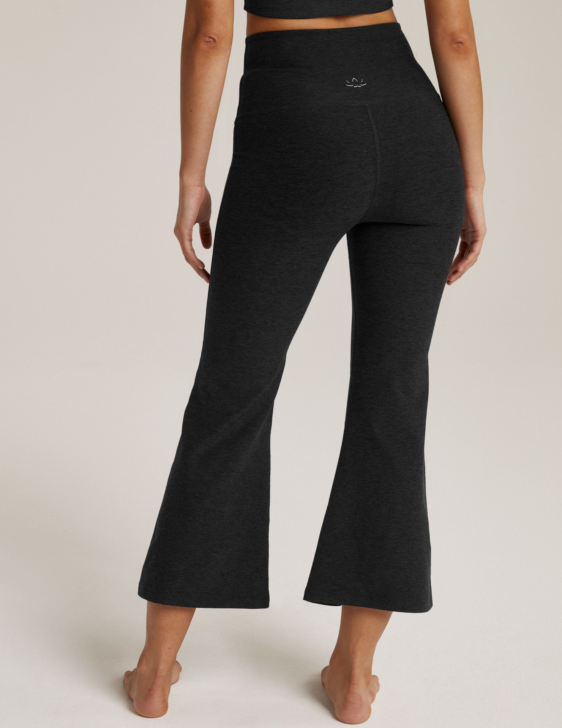 Black High Rise Classic Bell Bottom at Maria Vincent Boutique