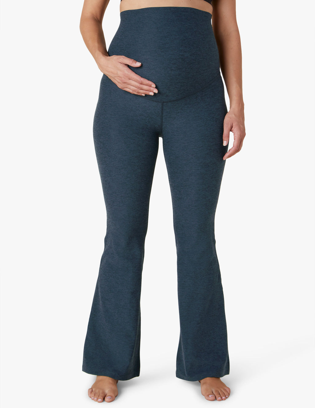 Spacedye All Day Flare Maternity Pant Secondary Image