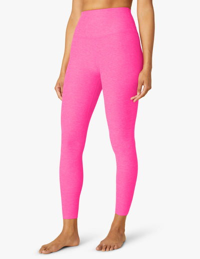 pink midi high waisted legging