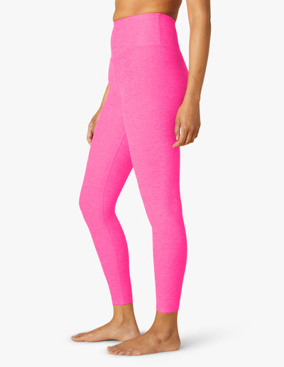 pink midi high waisted legging