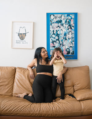 black toddler legging