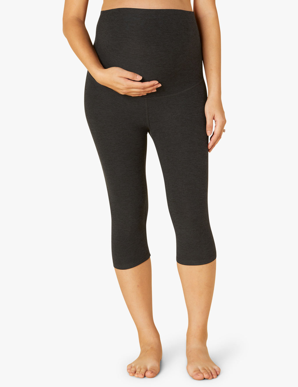 Spacedye Glow and Grow Maternity Pedal Pusher Legging Secondary Image