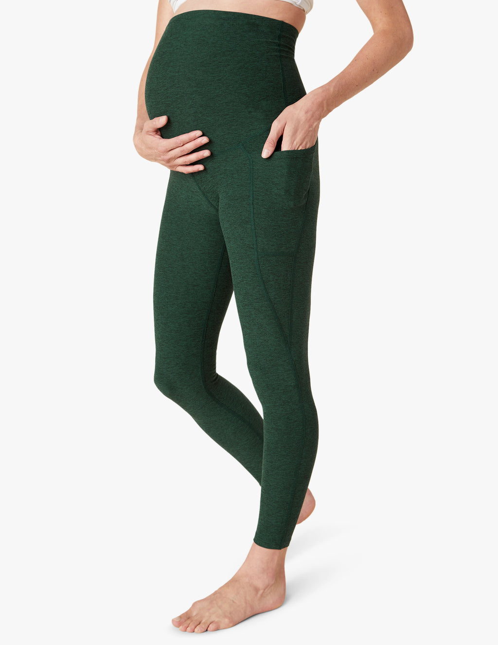 Spacedye Love the Bump Maternity Pocket Midi Legging Featured Image