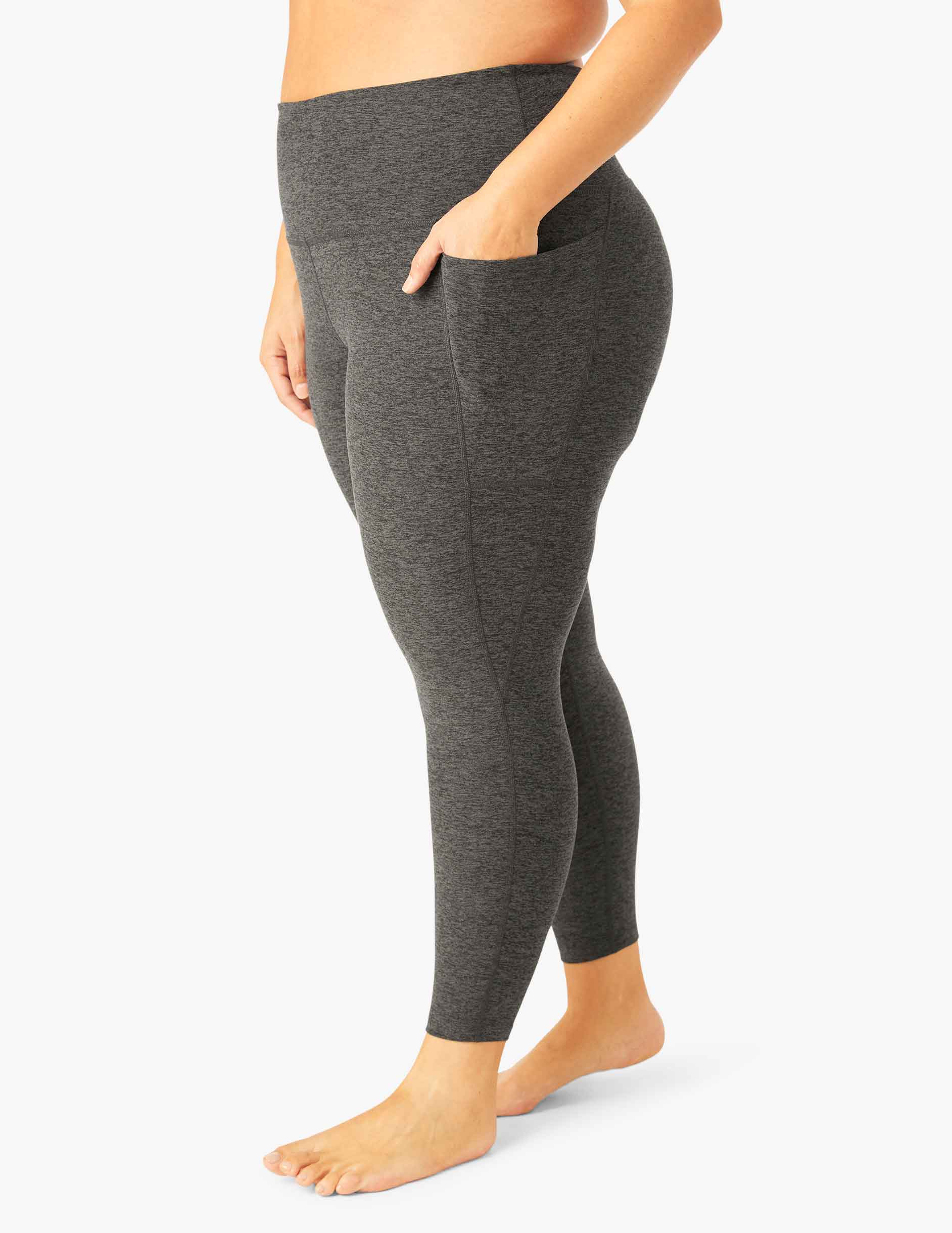 Urban Outfitters Beyond Yoga Space-Dye Out Of Pocket High-Waisted Midi  Legging