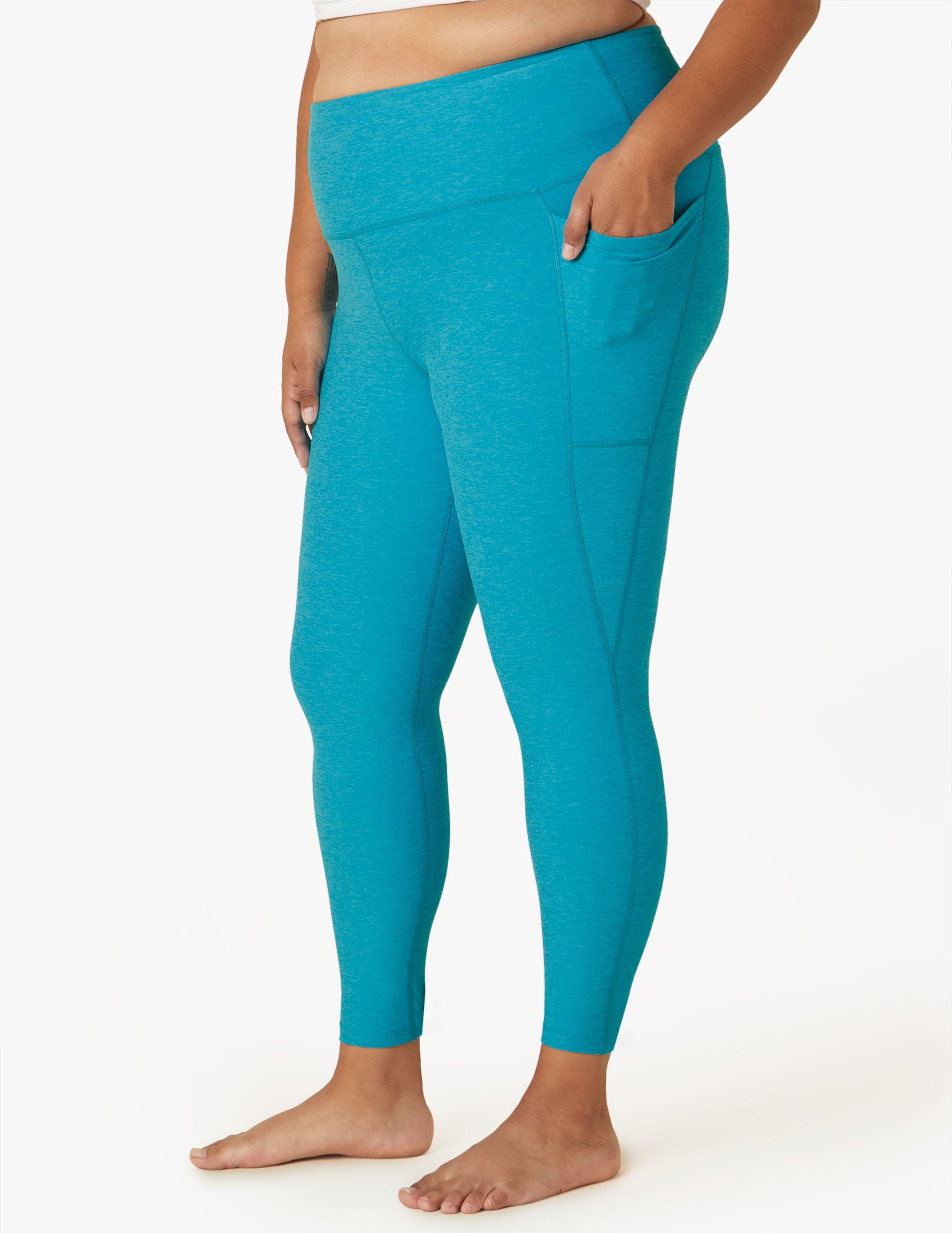 Spacedye Out Of Pocket High Waisted Midi Legging | Beyond Yoga