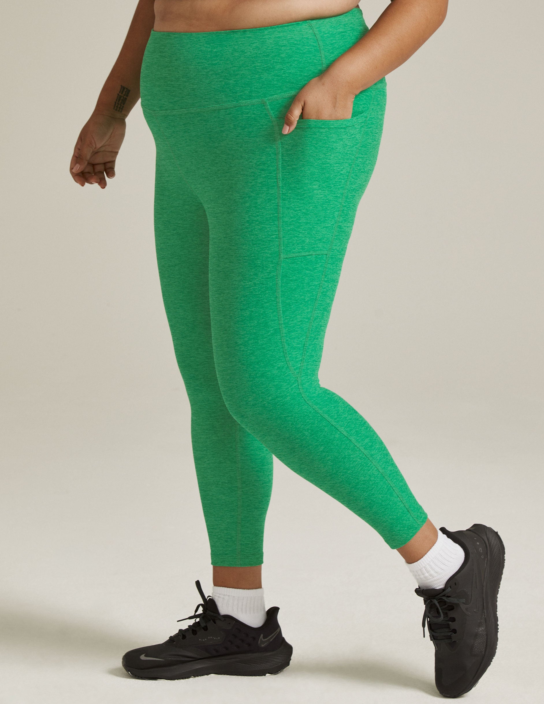 Spacedye Caught In The Midi High Waisted Legging – PERMISSION