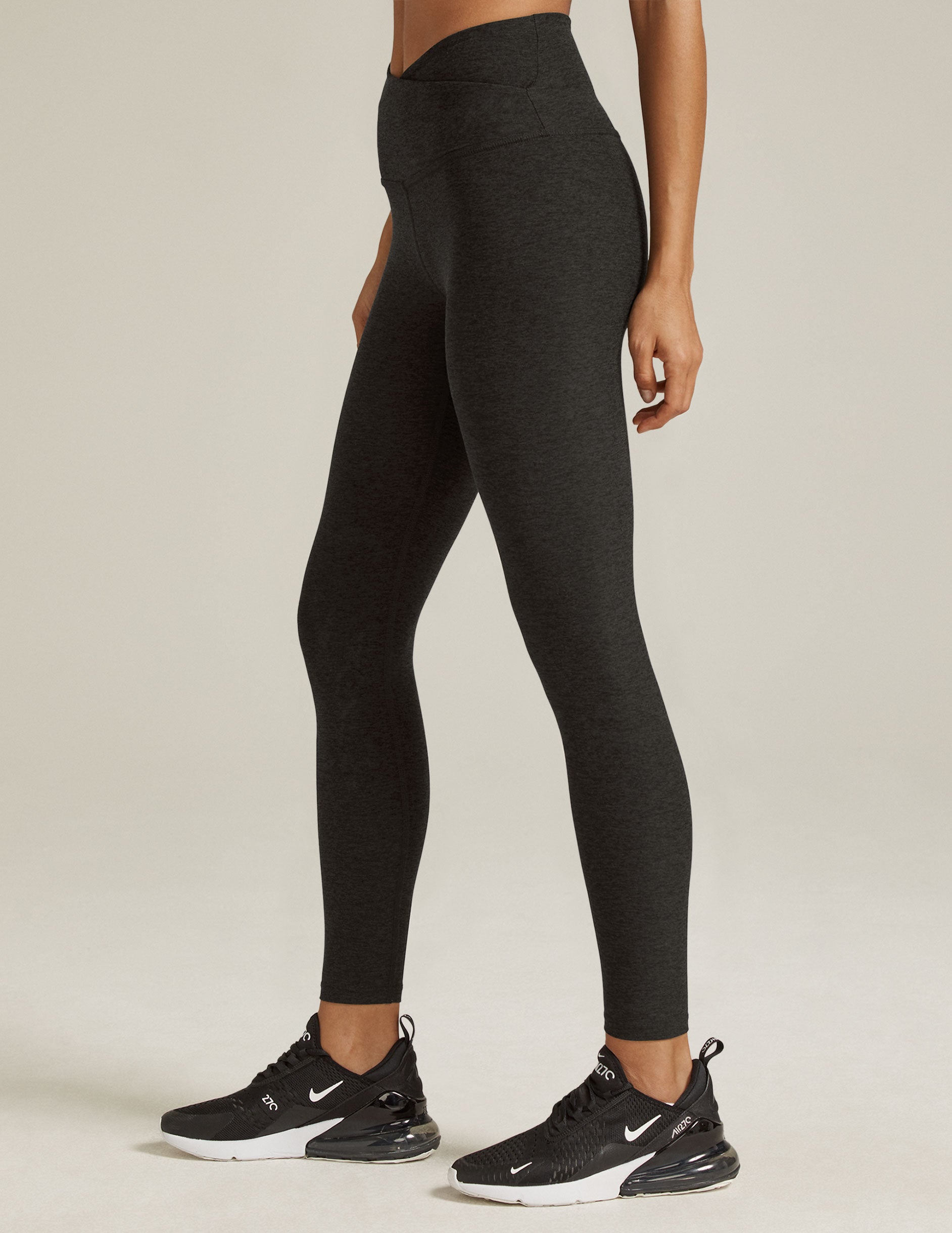 Beyond Yoga Spacedye At Your Leisure High Waisted Legging Black SD3463 -  Free Shipping at Largo Drive