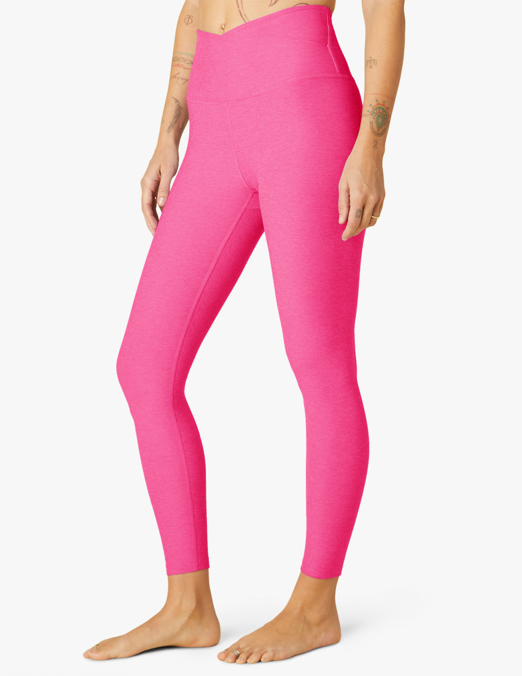Spacedye At Your Leisure High Waisted Midi Legging Secondary Image
