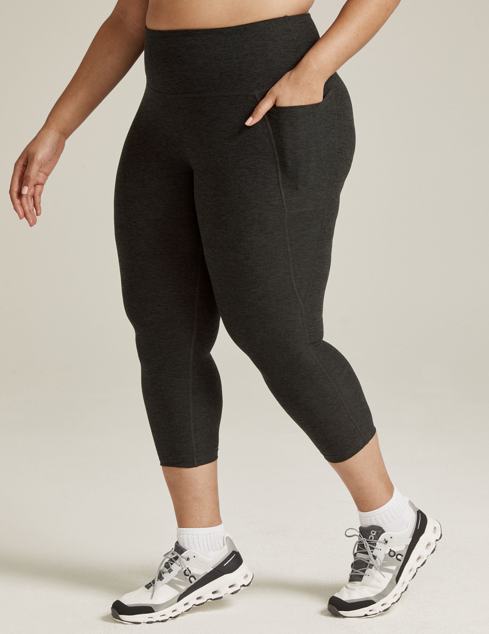 Spacedye Out Of Pocket High Waisted Midi Legging | Beyond Yoga