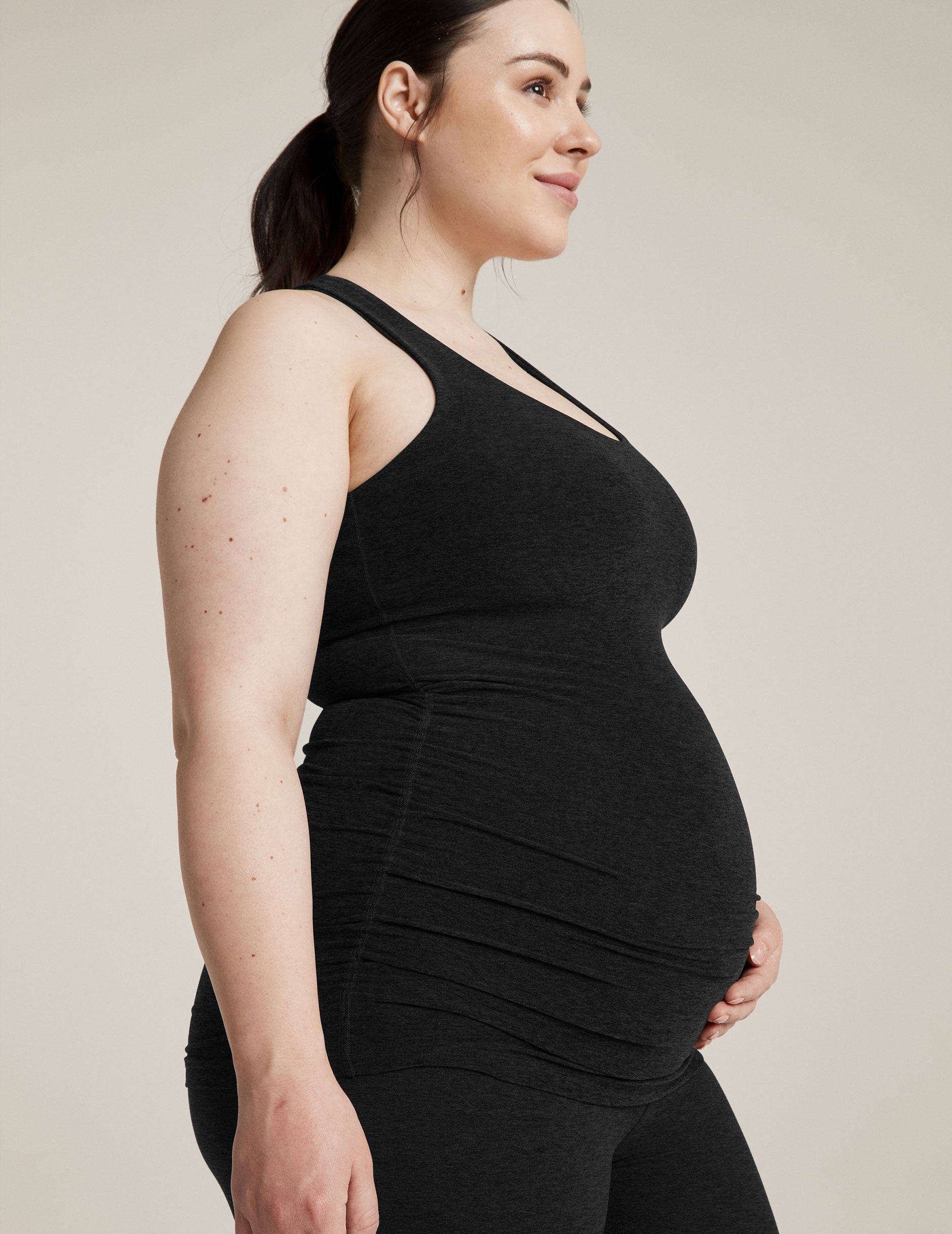 Spacedye Bases Covered Maternity Tank
