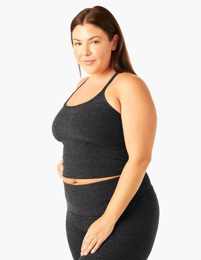 Spacedye™ Slim Racerback Cropped Tank