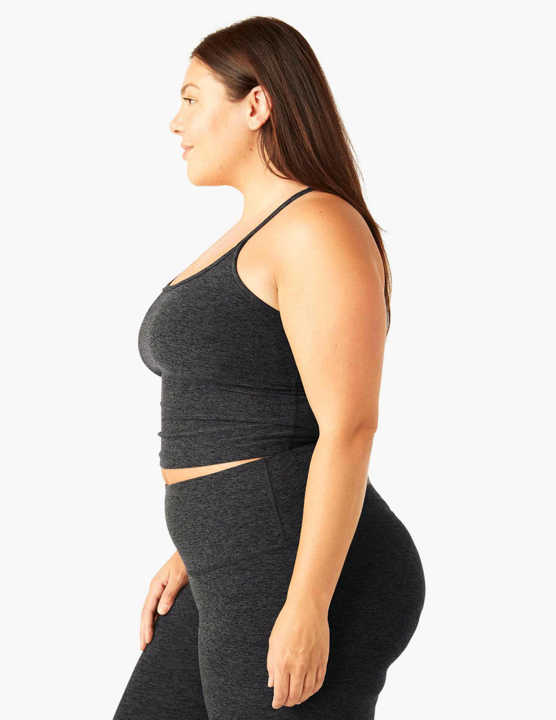 Spacedye™ Slim Racerback Cropped Tank