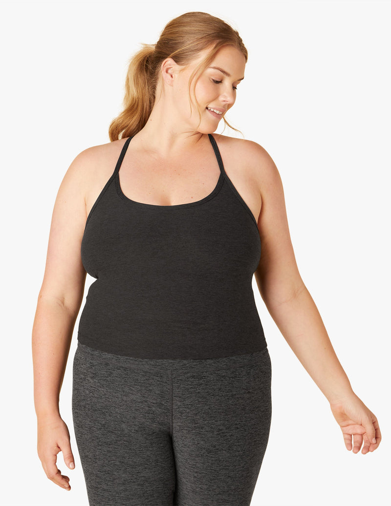 Spacedye™ Slim Racerback Cropped Tank
