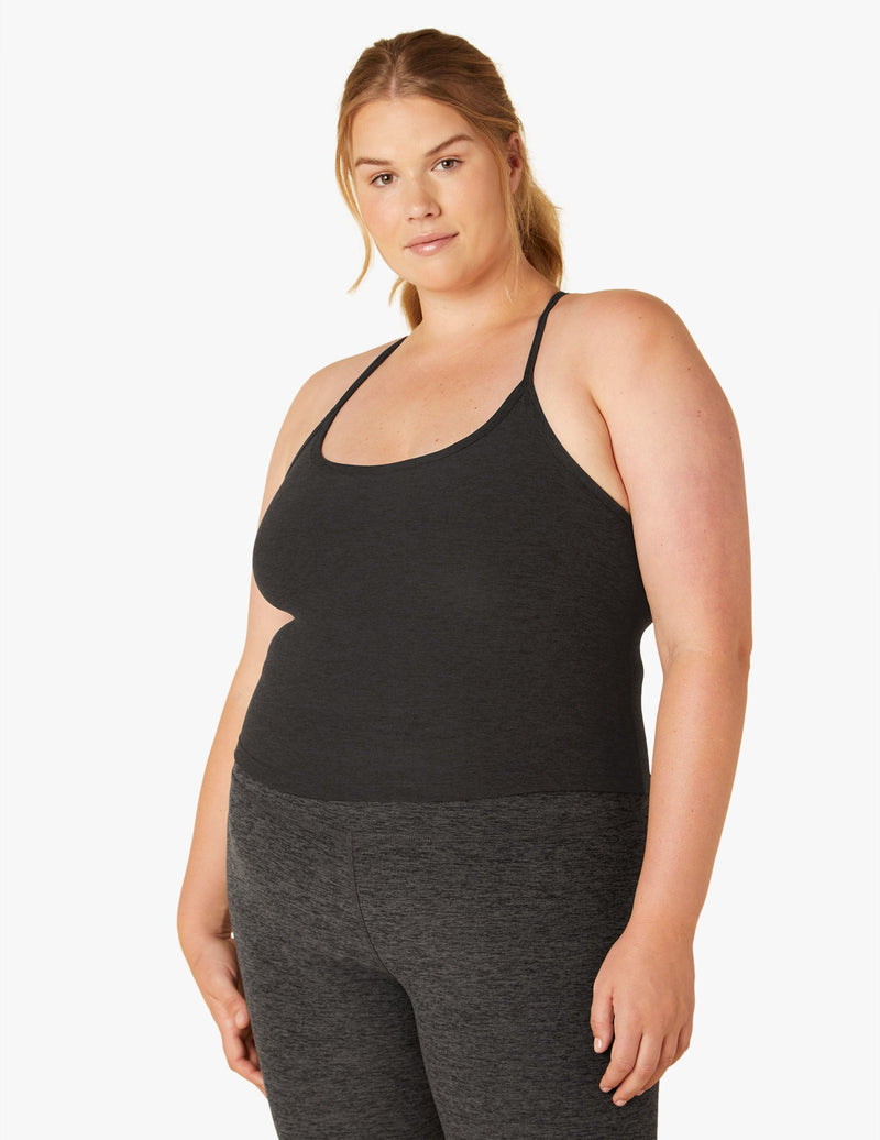 Spacedye™ Slim Racerback Cropped Tank
