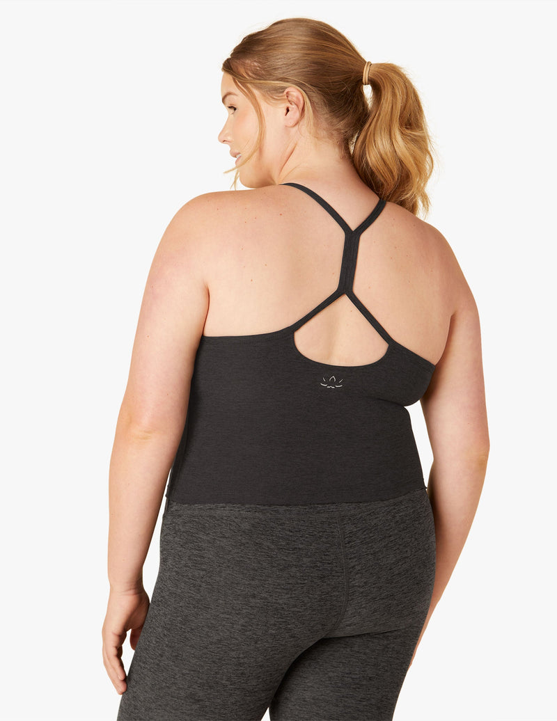 Spacedye™ Slim Racerback Cropped Tank