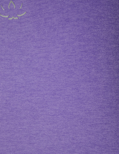 purple crop top