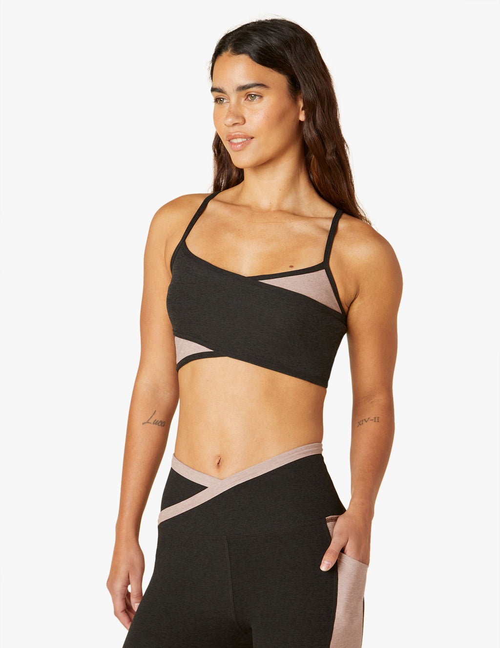 Spacedye At Your Leisure Colorblock Bra Secondary Image