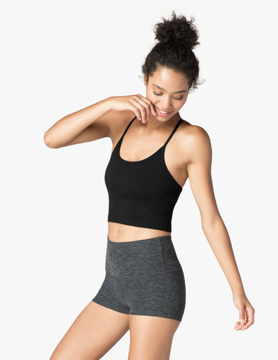 Slim Racerback Cropped Tank